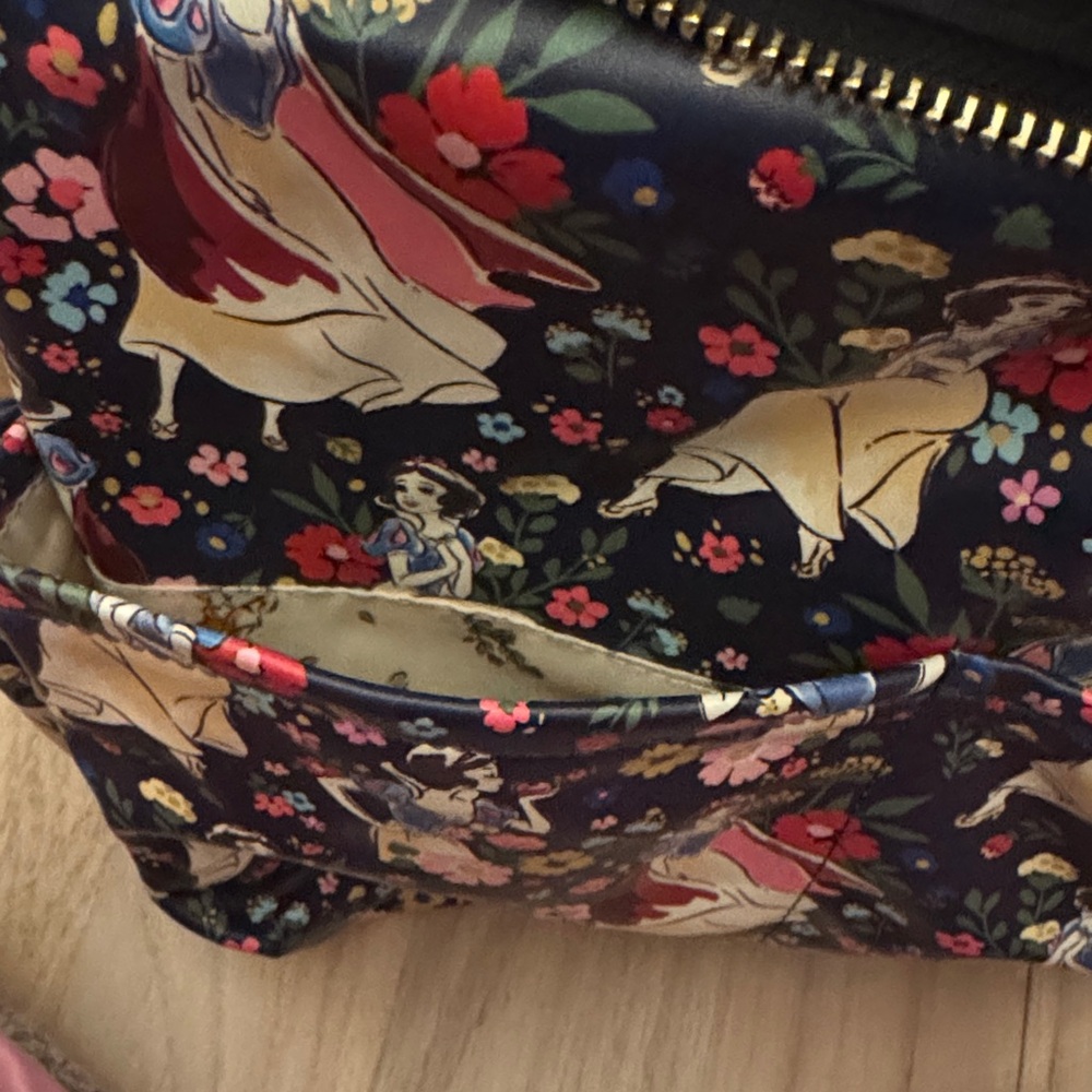 Petunia Pickle Bottom Disney Princess Floral Backpack - Picture 7 of 9